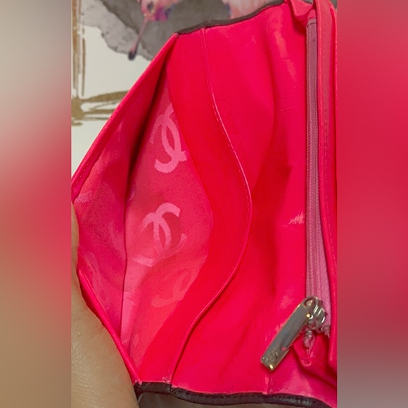 Chanel Long Wallet  Black Leather- authentic - Picture 8 of 14